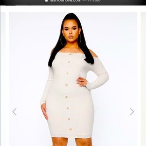 Jacklyn over the shoulder dress(yellow)